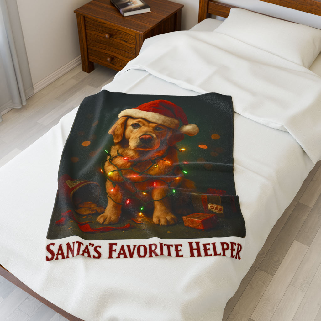 Velveteen Plush Blanket — Soft & Cozy Throw