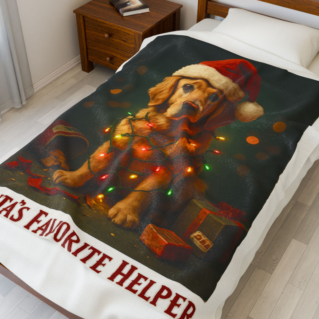 Velveteen Plush Blanket — Soft & Cozy Throw