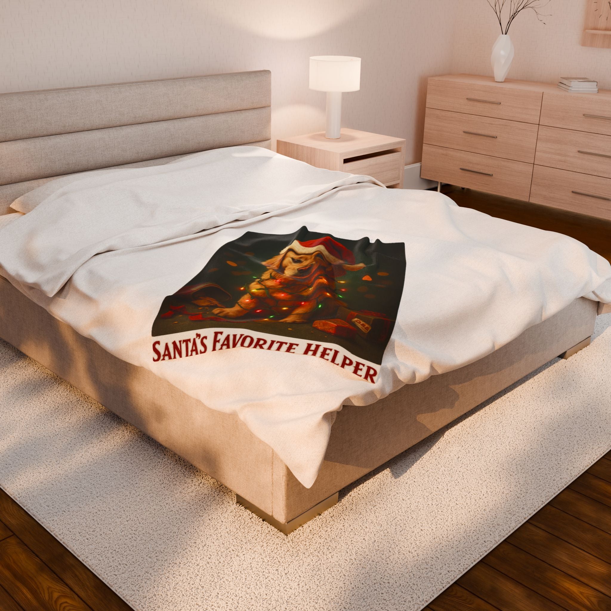 Velveteen Plush Blanket — Soft & Cozy Throw